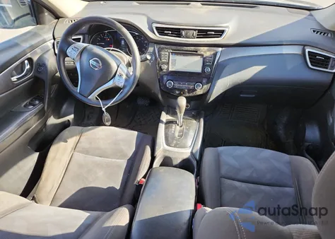 2016 Nissan Rogue S из США, поврежденный, VIN KNMAT2MV2GP658739